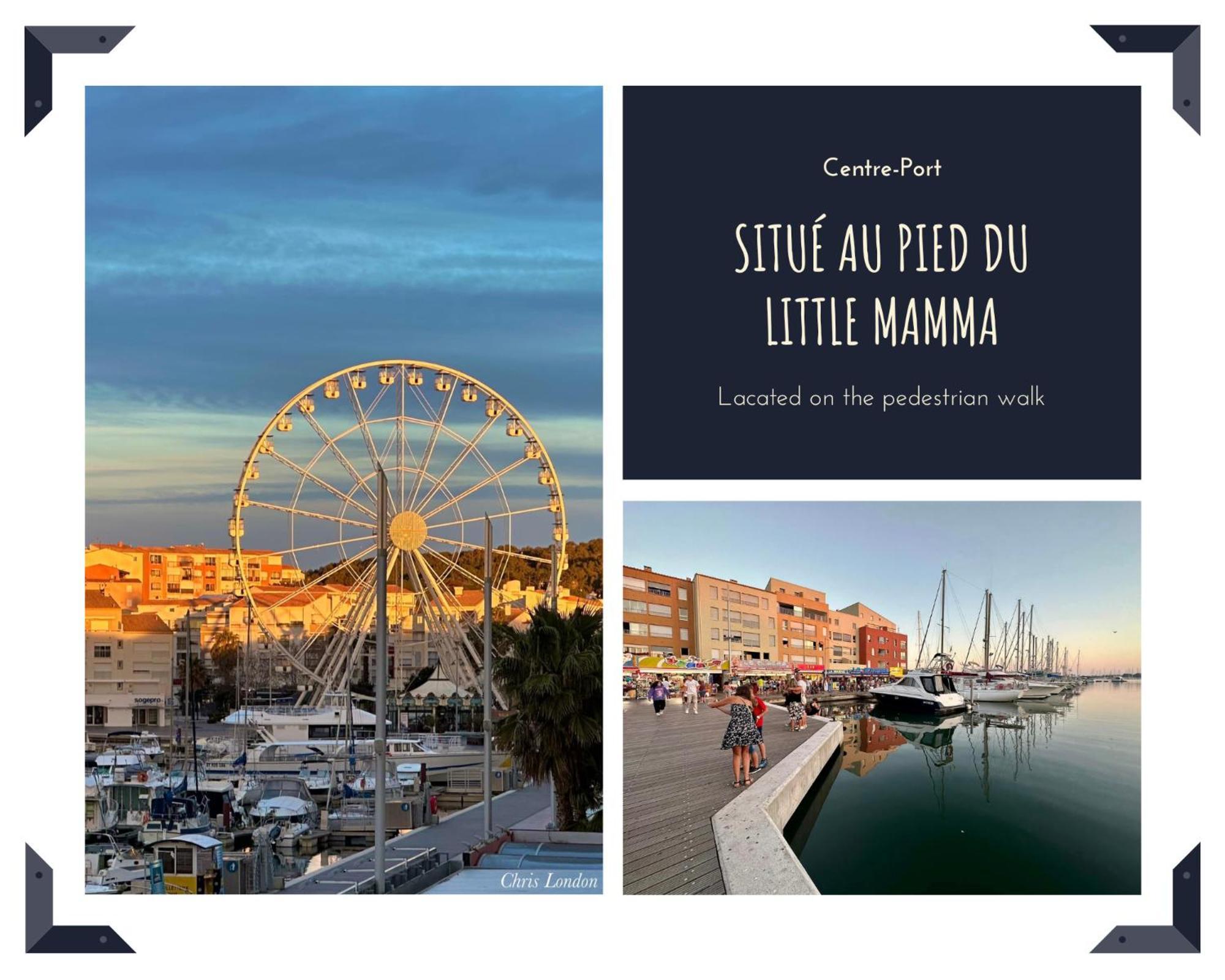 Little Mamma - 50M Du Centre Port - Menage Inclus Apartment แอกด์ ภายนอก รูปภาพ